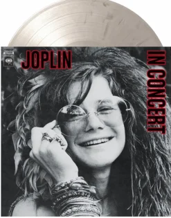 Janis Joplin - Joplin In Concert 2xLP Vinyl Record (Black & White Marbled Vinyl)