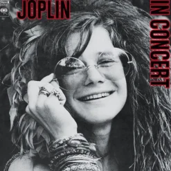 Janis Joplin - Joplin In Concert 2xLP Vinyl Record (Black & White Marbled Vinyl)