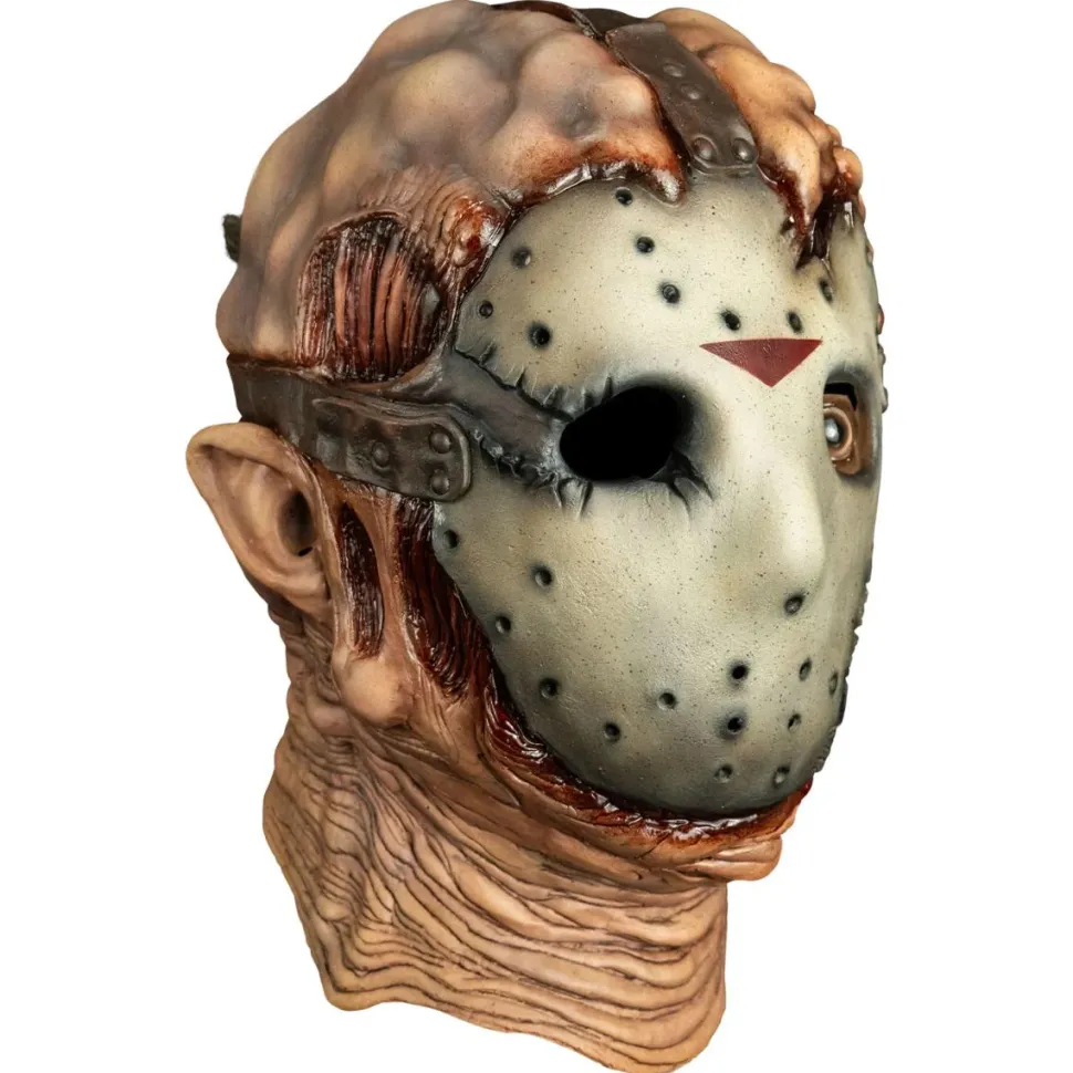 Jason Goes to Hell: The Final Friday (1993) - Jason Voorhees Adult Latex Mask (One Size Fits Most)