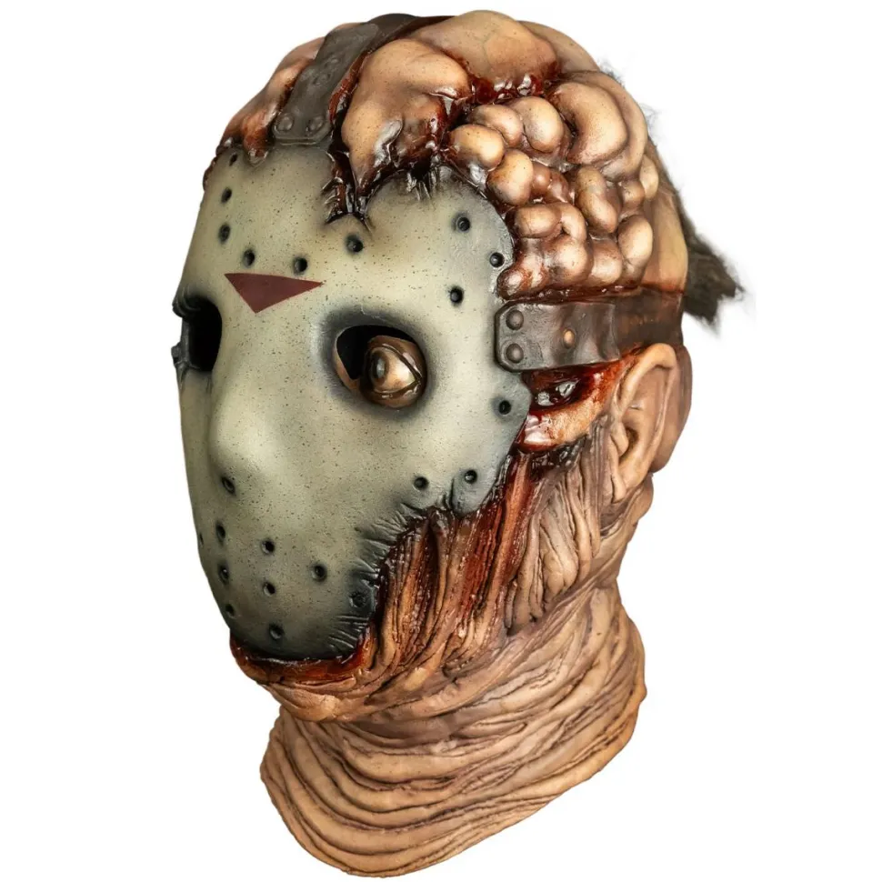 Jason Goes to Hell: The Final Friday (1993) - Jason Voorhees Adult Latex Mask (One Size Fits Most)