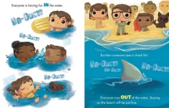Jaws - Big Shark, Little Boat: A Book of Opposites Funko Pop! Little Golden Book Hardcover Book