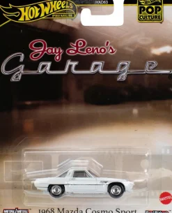 Jay Leno's Garage - 1968 Mazda Cosmo Sport Hot Wheels Premium Pop Culture Real Riders 1/64th Scale Die-Cast Vehicle Replica