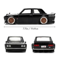 JDM Tuners - 1973 Datsun 510 1/24th Scale Die-Cast Vehicle Replica