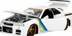 JDM Tuners - 2002 Nissan Skyline GT-R (R34) 1/24th Scale Die-Cast Vehicle Replica