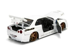 JDM Tuners - 2002 Nissan Skyline GT-R (R34) 1/24th Scale Die-Cast Vehicle Replica