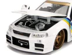 JDM Tuners - 2002 Nissan Skyline GT-R (R34) 1/24th Scale Die-Cast Vehicle Replica