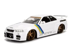 JDM Tuners - 2002 Nissan Skyline GT-R (R34) 1/24th Scale Die-Cast Vehicle Replica