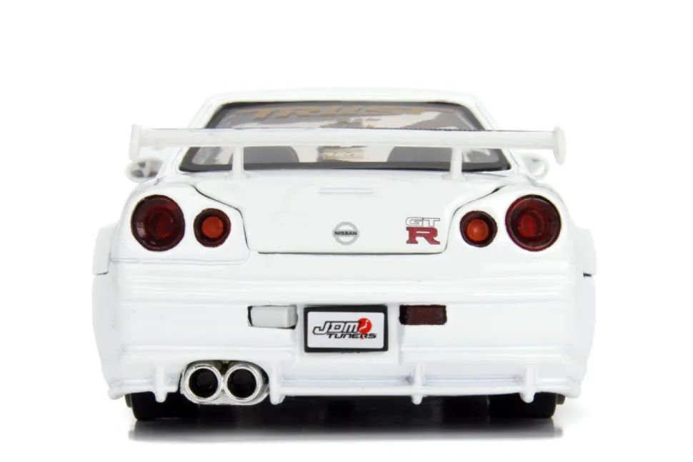 JDM Tuners - 2002 Nissan Skyline GT-R (R34) 1/24th Scale Die-Cast Vehicle Replica