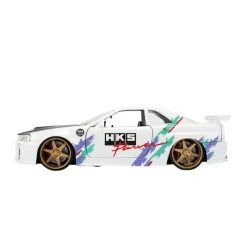 JDM Tuners - 2002 Nissan Skyline GTR R34 1/24th Scale Die-Cast Vehicle Replica