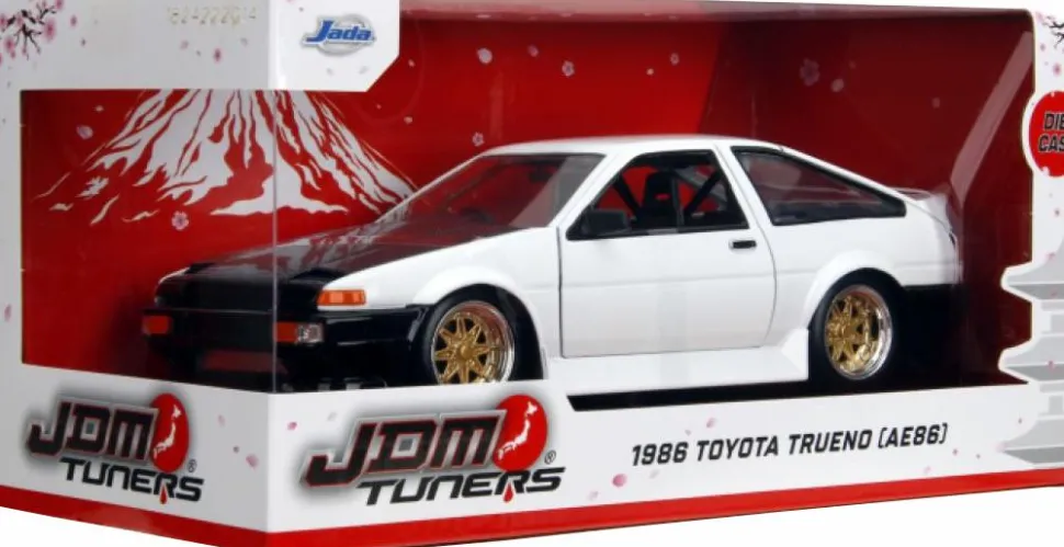 JDM Tuners - 1986 Toyota Trueno AE86 1/24th Scale Die-Cast Vehicle Replica