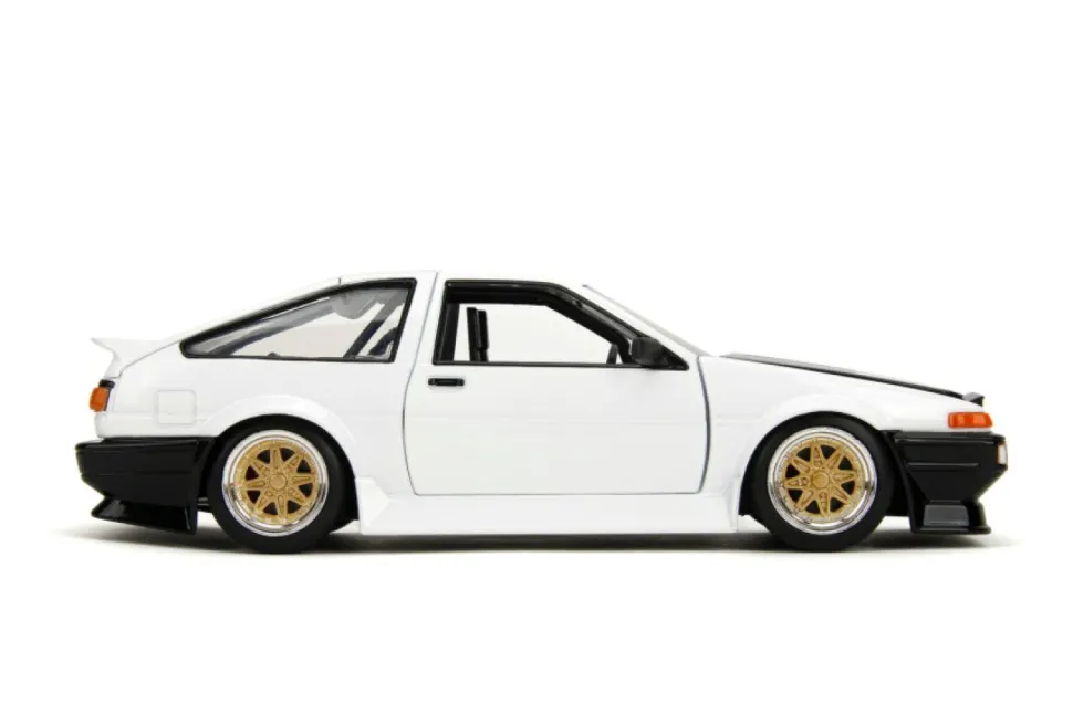 JDM Tuners - 1986 Toyota Trueno AE86 1/24th Scale Die-Cast Vehicle Replica
