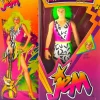 Jem and The Holograms - Pizzazz ReAction 3.75” Action Figure in Box Packaging (2022 SDCC Exclusive)