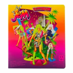 Jem and The Holograms - Pizzazz ReAction 3.75” Action Figure in Box Packaging (2022 SDCC Exclusive)