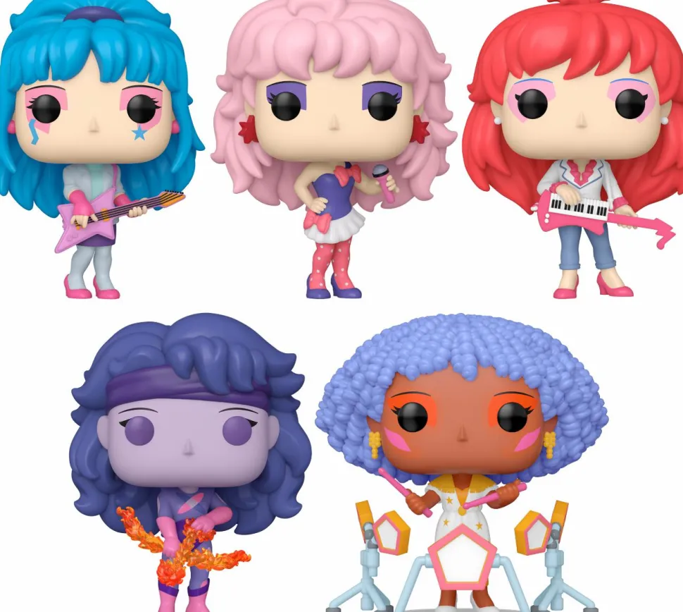 Jem and the Holograms - Truly Outrageous Pop! Vinyl Figure Bundle (Set of 5)