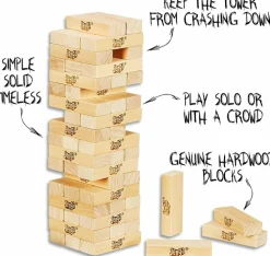 Jenga - Classic Jenga Wooden Block Game