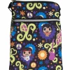 Jimi Hendrix - Love & Flowers Passport Crossbody Bag