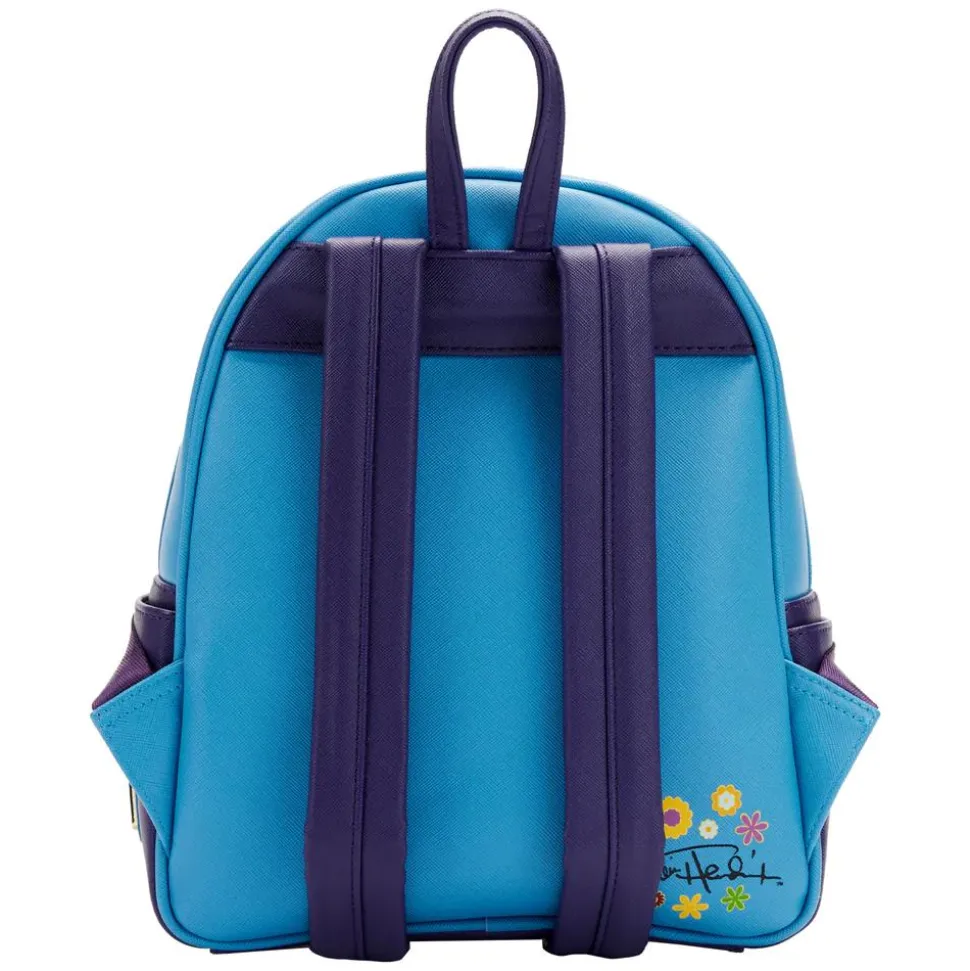 Jimi Hendrix - Psychedelic Landscape Glow in the Dark 11” Faux Leather Mini Backpack