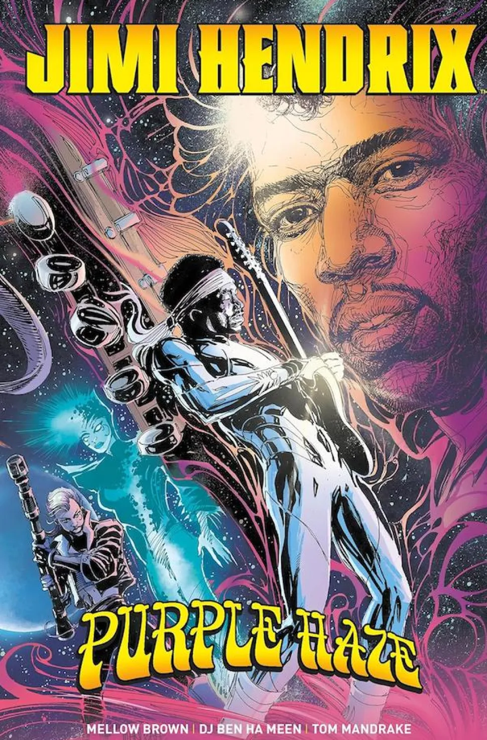 Jimi Hendrix - Purple Haze Hardcover Book