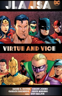JLA/JSA - Virtue and Vice Trade Paperback Book