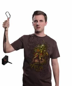 J!nx - Arcade Zombietron Premium Chocolate Male T-Shirt