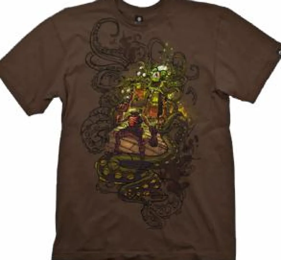 J!nx - Arcade Zombietron Premium Chocolate Male T-Shirt