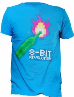 J!nx - 8-Bit Revolution Premium Turquoise Male T-Shirt