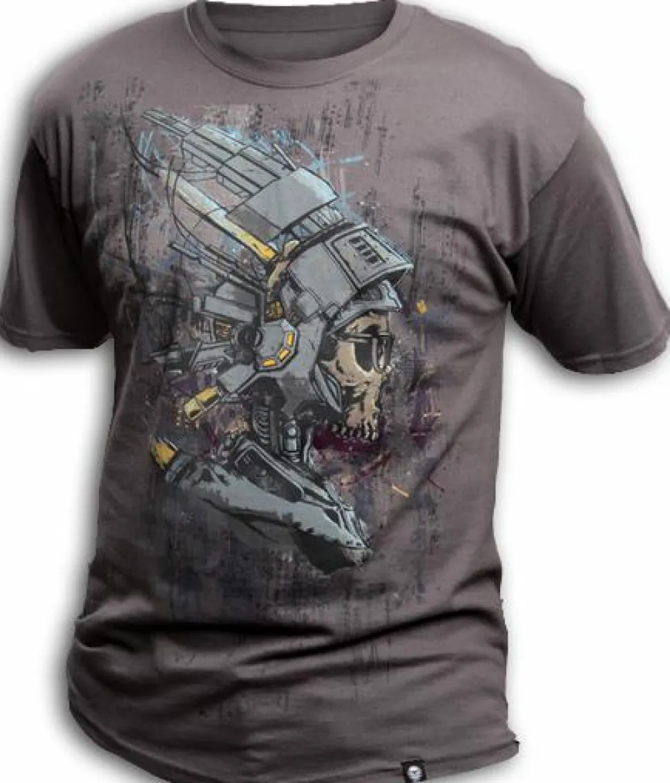 J!nx - Connected Premium Charcoal Male T-Shirt