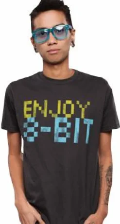J!nx - Enjoy 8-Bit Premium Male T-Shirt