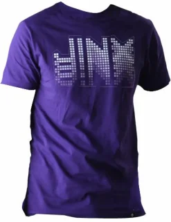 J!nx - Faded Pixels Premium Purple Male T-Shirt