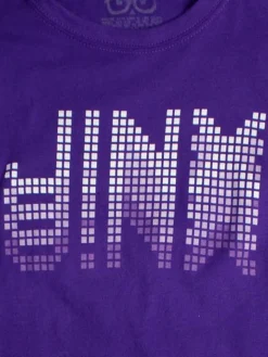 J!nx - Faded Pixels Purple Female T-Shirt