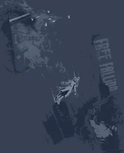 J!nx - Free Falling Male T-Shirt