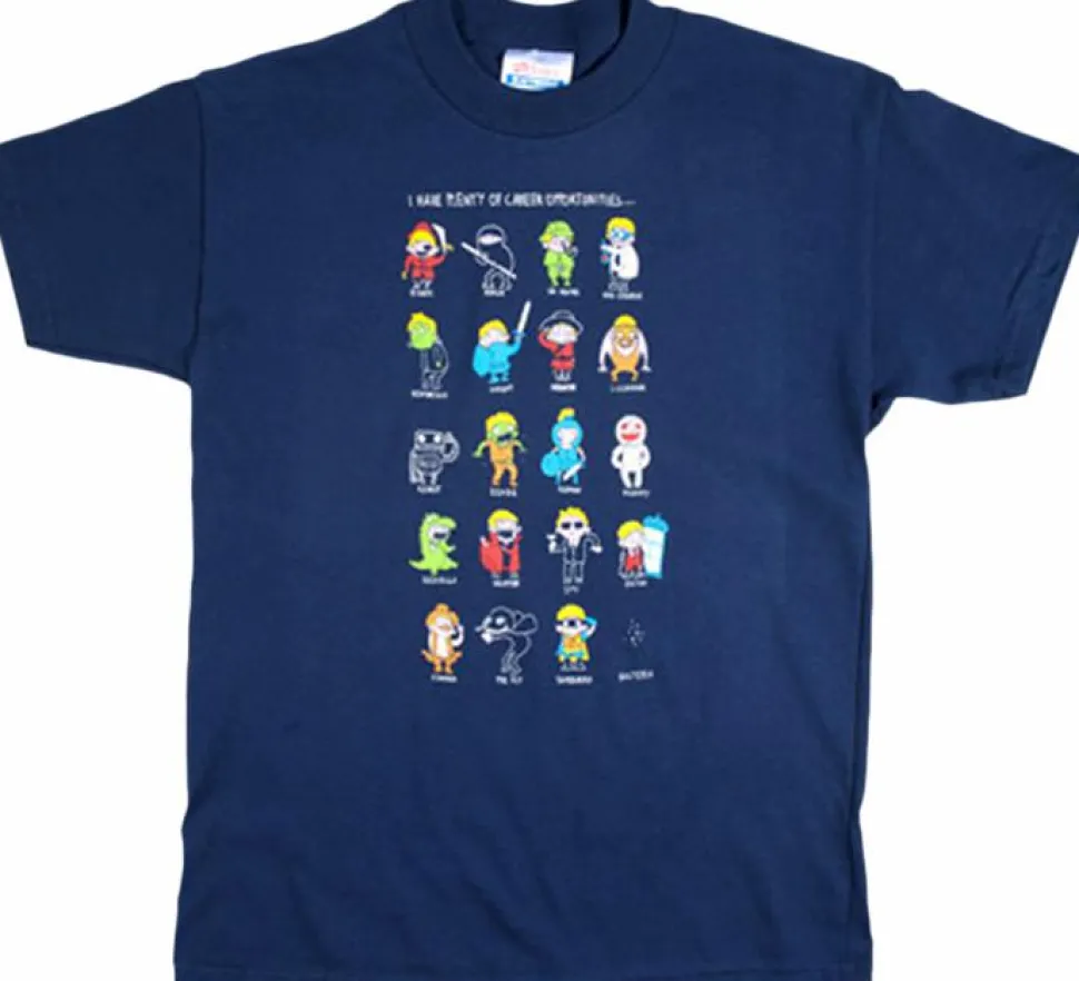 J!nx - I Have Plenty Of Career Opportunities Blue Kids T-Shirt