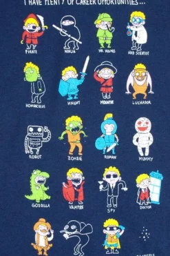 J!nx - I Have Plenty Of Career Opportunities Blue Kids T-Shirt