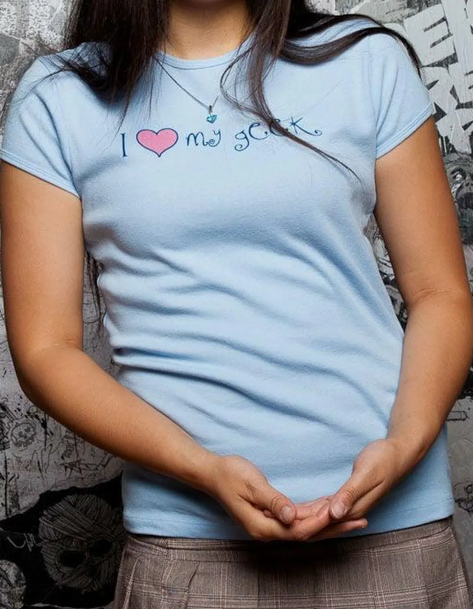 J!nx - I Love my Geek Female T-Shirt