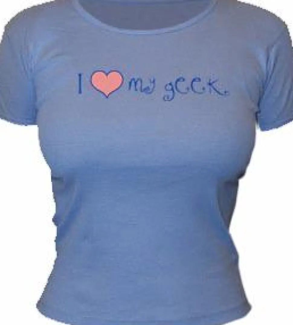 J!nx - I Love my Geek Female T-Shirt