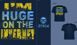 J!nx - I'm Huge on the Internet T-Shirt