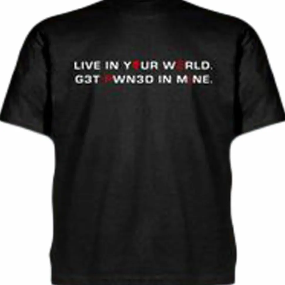 J!nx - Live in Your World Male T-Shirt
