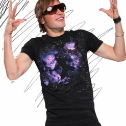 J!nx - Ninja Stars Black Male T-Shirt