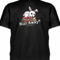J!nx - Run Away! Killer Bunny Black Male T-Shirt