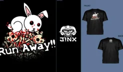 J!nx - Run Away! Killer Bunny Black Male T-Shirt