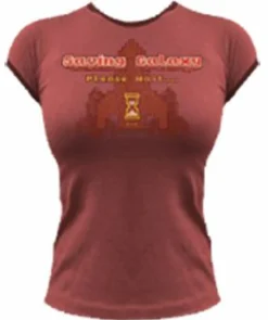 J!nx - Saving Galaxy... Please Wait Fitted Female T-Shirt