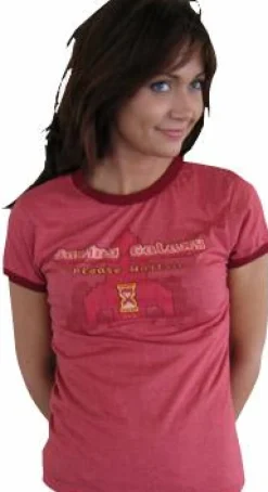 J!nx - Saving Galaxy... Please Wait Fitted Female T-Shirt