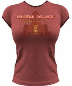 J!nx - Saving Galaxy... Please Wait Fitted Female T-Shirt