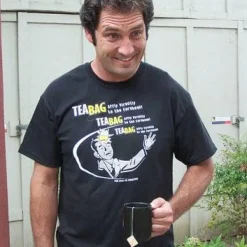 J!nx - Teabag: Apply directly to the forehead Male T-shirt
