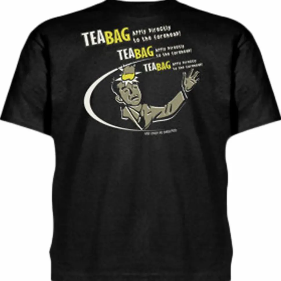 J!nx - Teabag: Apply directly to the forehead Male T-shirt