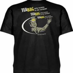 J!nx - Teabag: Apply directly to the forehead Male T-shirt