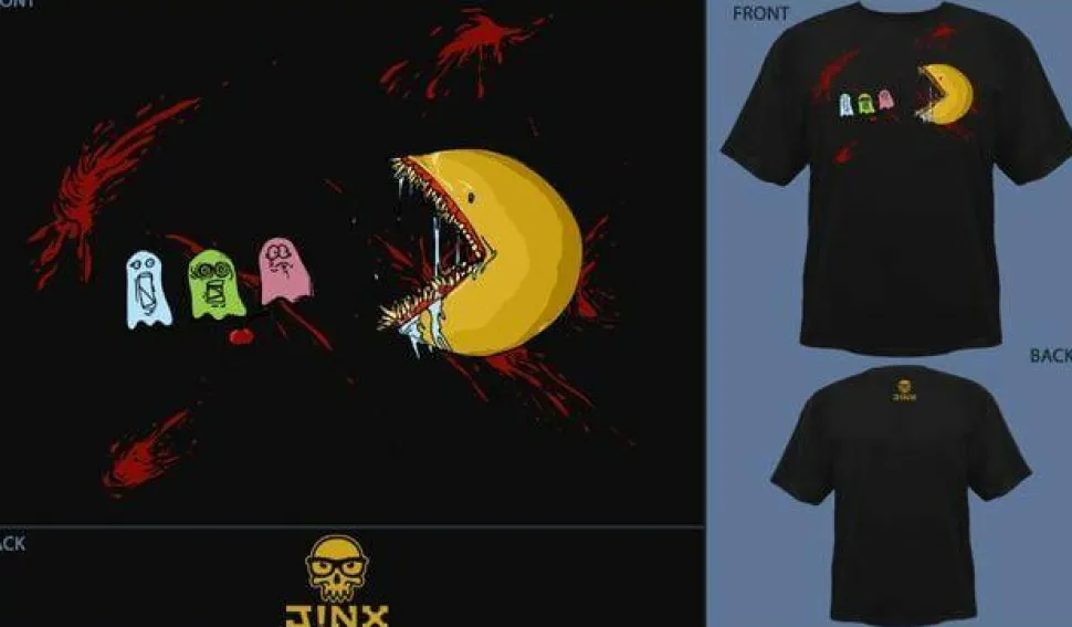 J!nx - Vicious Gobbler Black Male T-Shirt