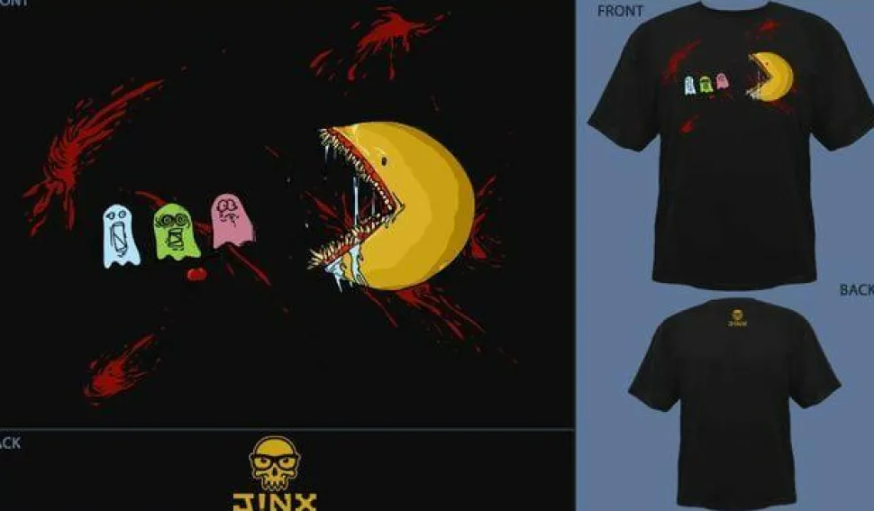 J!nx - Vicious Gobbler Black Male T-Shirt