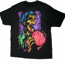J!nx - Zombit Charcoal Vintage Premium Male T-Shirt