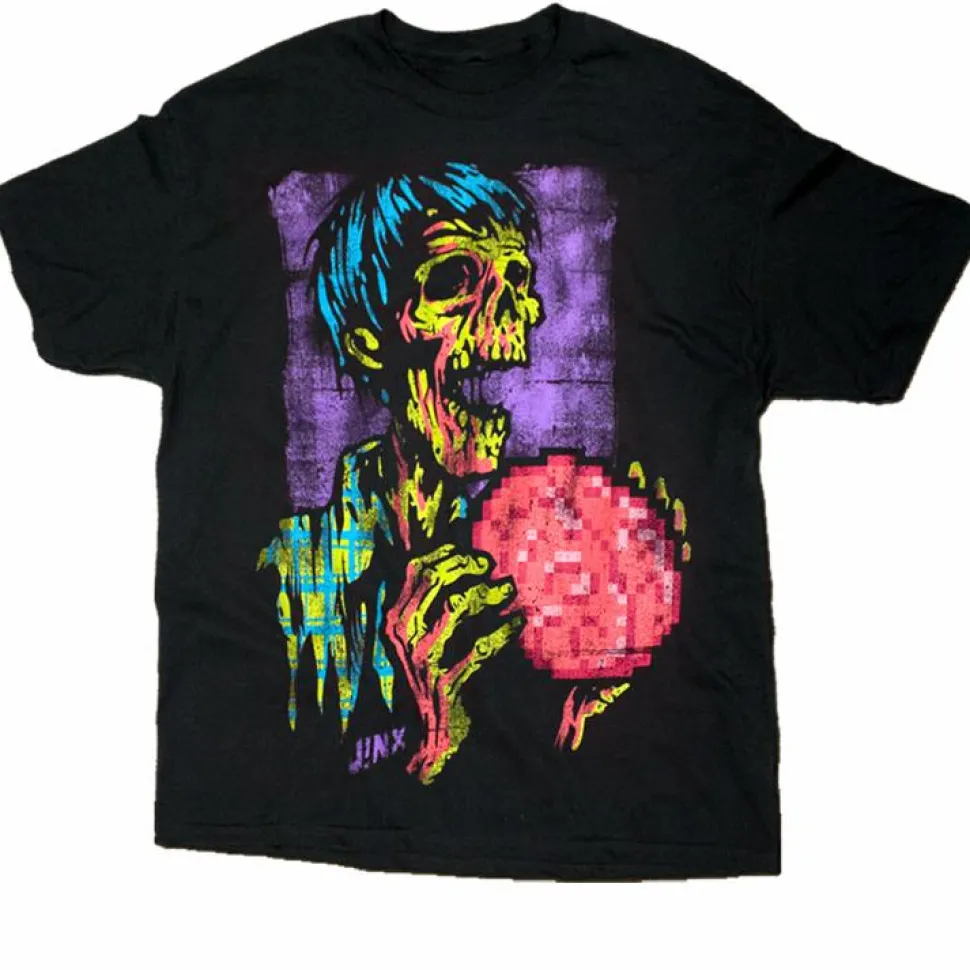 J!nx - Zombit Charcoal Vintage Premium Male T-Shirt